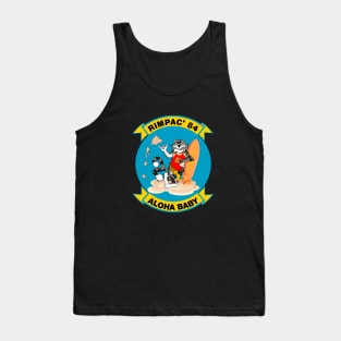 F-14 Tomcat - Aloha Baby - Rimpac'84 - Clean Style Tank Top